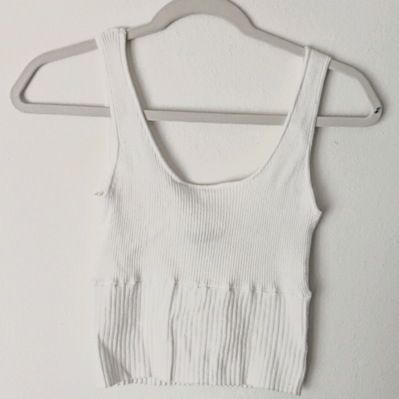 Kendall & Kylie Crop Sweater Tank - Picture 1 of 3